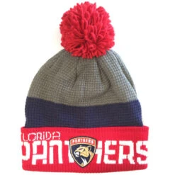 Bonnet NHL Floride Panthers Pompon